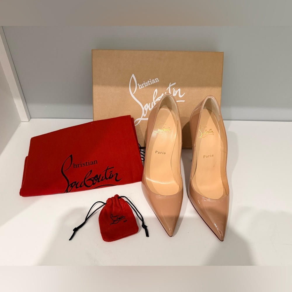 🆕NWT🆕 ❤️CHRISTIAN LOUBOUTIN - So Kate {120 mm Pumps}❤️ {SZ: 37} nude 🆕BRAND NEW🆕